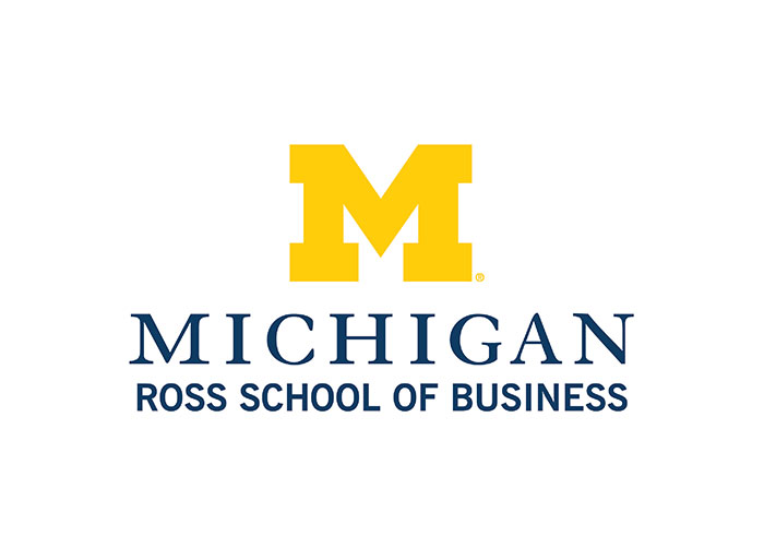 University of Michigan, Ross School of Business logo, academic partner of ExperiencePoint.