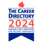 The Career Directory 2024 award for Canada’s Best Employers for Recent Graduates.